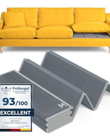 Meliusly Heavy Duty Couch Cushion Support for Sagging Cushions (21x72) Reinforced Wood Sofa Cushion Support Board for Sagging Seat, Deep Couch Supporter for Under The Cushions, Loveseat Saver