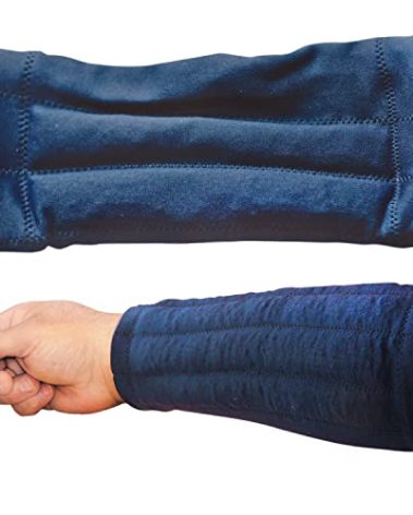 HandiThings Weighted Forearm Compression Sleeve – Proprioceptive Arm Weight for Tremor Control, Strength/Movement Assistance (Arm Weight MED) (PLEASE SEE SIZING CHART AND VIDEO TO FIND THE CORRECT SIZE BEFORE ORDERING)