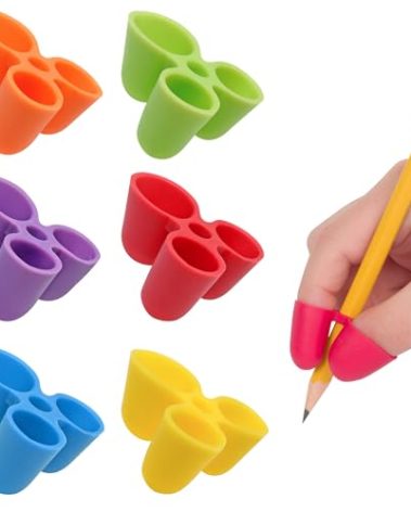 The Pencil Grip The Classics TPG-21106 Writing CLAW for Pencils and Utensils, Small Size, 6 Count Assorted Colors, Assorted: Blue/Green/Orange/Pink/Purple/Red/Yellow