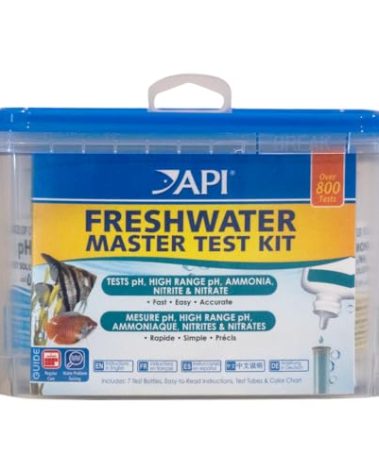 API FRESHWATER MASTER TEST KIT 800-Test Freshwater Aquarium Water Master Test Kit, White, Single, Multi-colored