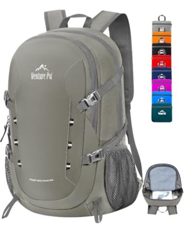 Venture Pal 40L Lightweight Packable Travel Hiking Backpack Daypack