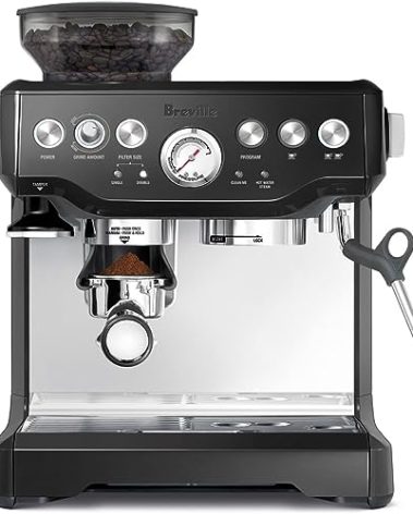 Breville Barista Express Espresso Machine BES870BSXL, Black Sesame