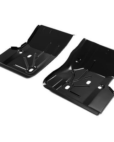 KUAFU Front Floor Pans Compatible with 1997-2006 Jeep TJ Wrangler 2-Door Black Driver Side & Passenger Side LH & RH