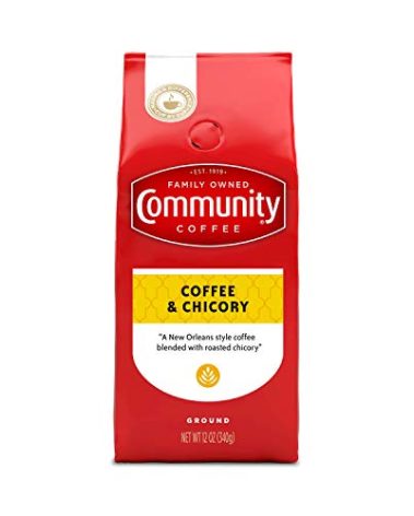 Community Coffee and Chicory Medium-Dark Roast Ground Coffee, 12 Oz (Pack of 1)