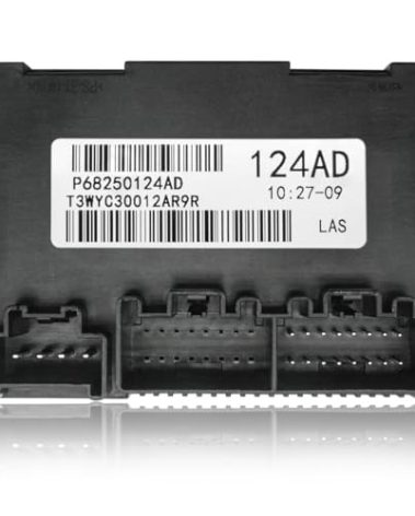 68250124AD Transfer Case Control Module for Jeep Grand Cherokee 2016 2017 2018, for Dodge Durango 2017 2018 with 2-Speed TCCM Replacement OE 68250124AB 68250124AA