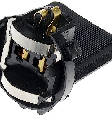 Dorman 645-127 Headlight Bulb Socket - Low Beam Connector Compatible with Select Volkswagen Models