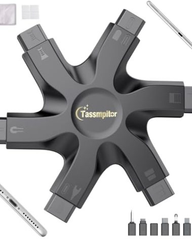 Tassmpitor for iPhone Cleaning Kit Port Cleaner, Repair & Restore Tool for iPhone Pro Max Airpod iPad Cell Phone Charging Port, Phone Cleaner Putty for Lightning Charger Connector Cable Speaker