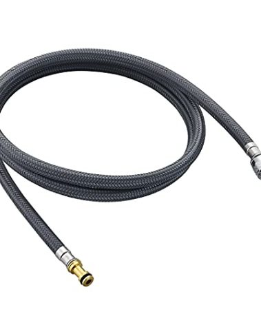 Pull-down Faucet Replacement Hose 131381,Replacement 67 inches Hose Kit for Moen Kitchen Faucet, Chrome