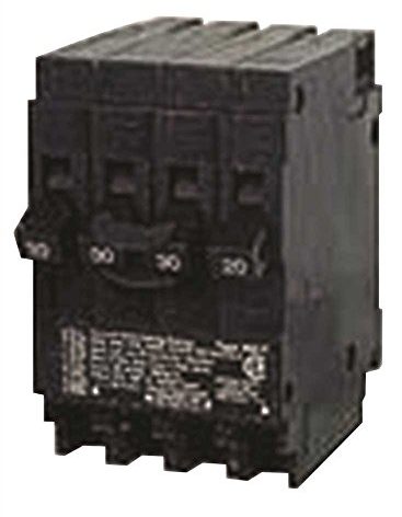 SIEMENS Q22030CT 30 Double Two 20-Amp Single Pole Circuit Breaker, As Shown in The Image