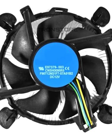 CPU Cooler Aluminum Heatsink 4-Pin PWM 92mm Fan Pre-Applied Thermal Paste for Intel Core i3 i5 i7 i9 Socket 1200 1151 1150 1155 1156 Desktop PC Computer (TS2)