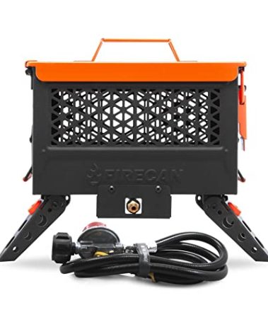 Ignik FireCan Portable Propane Fire Pit with Hose and Adjustable Regulator