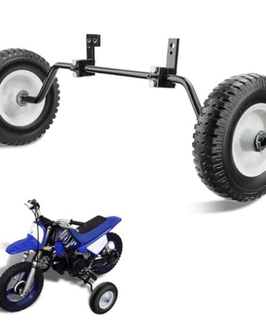 Dirt Bike Training Wheels Compatible with Honda XR50 CRF50 Z50 Z50R, Razor MX125 MX350 MX400 MX500, Yamaha PW50 TTR50, and Most 50CC 49cc Kids' Dirt Bike, Easy to Install