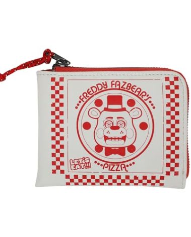 Five Nights At Freddy's Pizza Box L-Zip Wallet