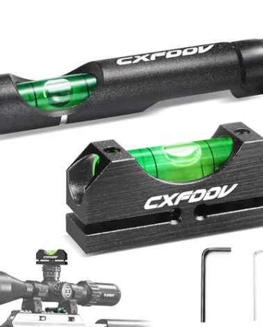Scope Leveling Kit-Rifle scope level bubble,High Precision Magnetic Universal mounting kit for Hunting,Tactical,and Long-Range Shooting