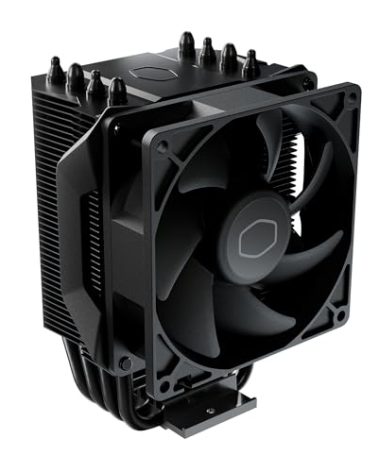 Cooler Master Hyper 411 Nano CPU Air Cooler, SickleFlow 92 PWM Fan, 4 Copper Heat Pipes, 136mm Tall, Sleek Top Cover, AMD Ryzen AM5|AM4, Intel LGA 1851|1700 Brackets