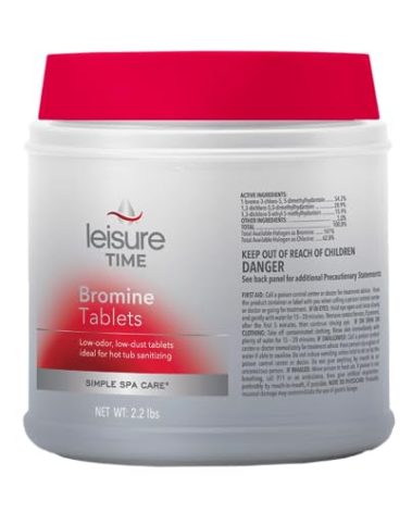 Leisure Time 45401 Spa Bromine Tablets, 2.2lb