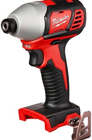 Milwaukee 2656-20 M18 18V 1/4 Inch Lithium Ion Hex Impact Driver with 1,500 Inch Pounds of Torque and LED Lighting Array (Battery Not Included, Power Tool Only)