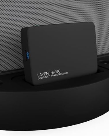 LAYEN i-SYNC | 30 Pin Bluetooth 5.3 Adapter | Premium 5.3 Wireless Audio for Bose 30 Pin SoundDocks - (NOT for Cars)