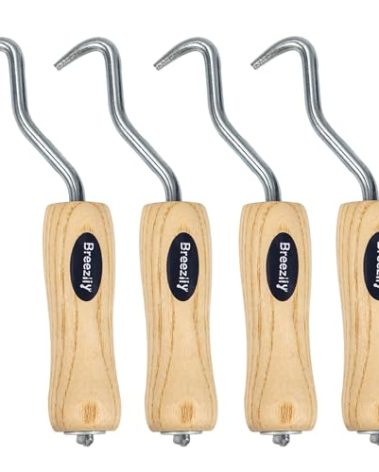 Breezliy 4 Pieces Wire Twister,Rebar Wire Twister Pull Tie Wire Twister, Concrete Metal Wire Twisting Fence Tool