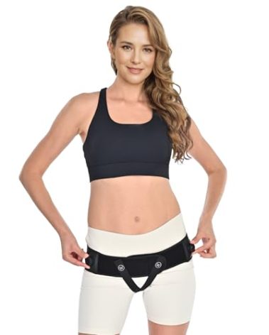 atypebrace Pelvic Support Belt for Pregnancy and Postpartum, with two Groin Straps that Provide Vulvar Varicosities Support and Prolapse Support for Women (S/M)