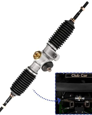 Panglong Club Car Precedent Steering Rack, Club Car Tempo Steering Rack, Golf Cart Steering Gear Box Assembly Suitable for 2004-Up Club Car Precedent and 2018-Up Tempo, OEM 102288601