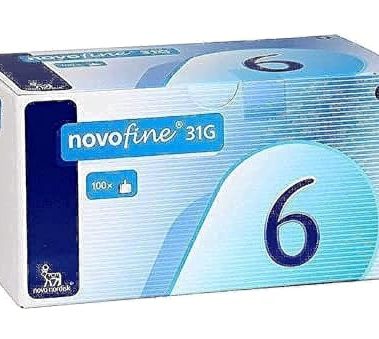 Novofine 6mm x 31g 100ct Novo nordisk