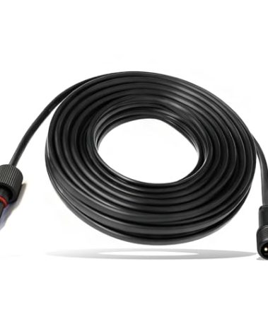 19.6FT Extension Cable for Govee Permanent Outdoor Lights, IP68 Waterproof 3-Pin Power Cord, Compatible with H705A H705B H705C H706A H706B H706C, Outdoor Dots String Light Extension Wire