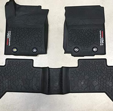 2016-2023 Genuine Toyota Tacoma TRD PRO All Weather Floor Liner/Mats (w/Automatic Trans) PT908-35200-02