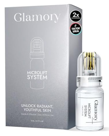Original Glamory Radiant Flawless Skin Micro Infusion Kit - At Home Facial System Beauty Tool Skin Care for Face | 0.25MM Needle