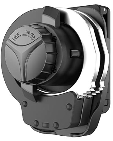 Handcuff Holster for Duty Belt, Cuff Holder Hand Cuff Pouch Fit Chain | Hinged | Folding Cuffs, Law Enforcement Open Top Cuff Case for ASP | S&W | CTS Peerless Handcuffs, for Police Security Officer