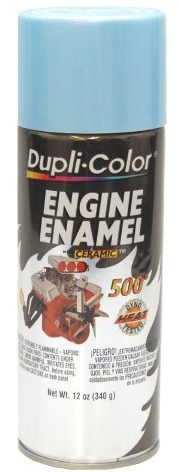 Dupli-Color DE1616 Engine Enamel Spray Paint with Ceramic - Pontiac Blue Metallic - 12 oz Aerosol Can
