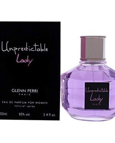 Glen Perri Unpredictable Lady Eau de Parfum Spray for Women, 3.4 Ounce
