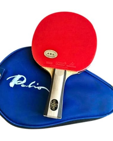 Palio Expert 2.0 Table Tennis Racket & Case | ITTF-Approved Ping Pong Paddle for Beginners | High Spin & Control