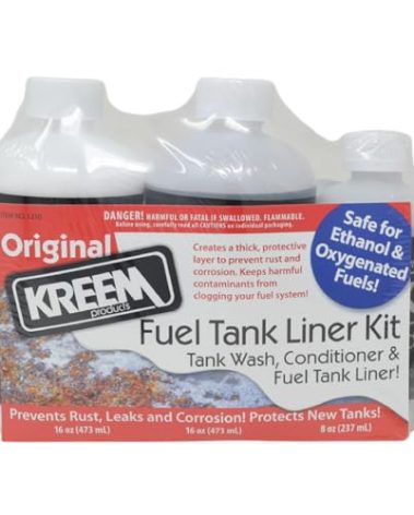 Kreem Products 19-103 Fuel Tank Liner Combo Pack, 3 Pack, Black, One Size