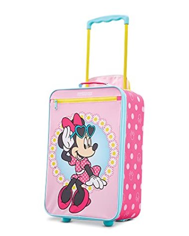 American Tourister Disney Softside Upright Luggage, Minnie, Carry-On 18-Inch