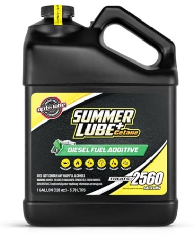 Opti-Lube Summer+ Cetane Formula Diesel Fuel Additive: Gallon (1 Gallon - Treats 2560 Gallons)