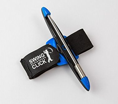 SwingClick Plus (2016) Golf Training Aid, Blue
