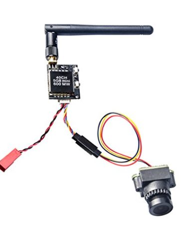 AKK KC03 2.8MM 120 Degree 800TVL NTSC Switchable Camera with 600mW FPV Transmitter