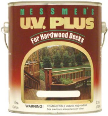 1 Gal Messmer's MH-500 Natural U.V. Plus Hardwood Deck Transparent Stain