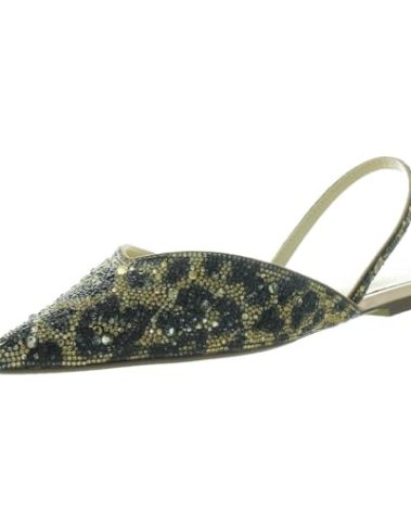 Betsey Johnson Women's Vance Flat, Leopard, 8
