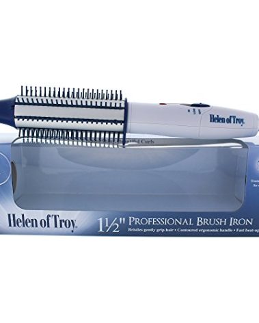 Helen of Troy 1514 Brush Iron, White, 1 1/2 Inches Barrel