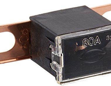 Bussmann FLD-80 9/16" Bolt Terminal Automotive Fusible Link - 80 A (Black), 1 Pack