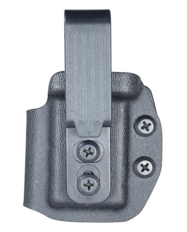 Mag Holder for 9mm/.40 Cal Double Stack MRD w/Adjustable Retention, Mag Carrier for Concealed Carry, Weber Tactical OWB & IWB Boltaron Magazine Holster, Ambidextrous, USA Made, Right & Left Hand