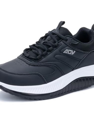 AOV Womens Walking Shoes Black