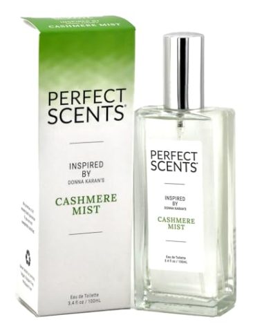 Perfect Scents – Inspired by Donna Karen’s Cashmere Mist Eau de Toilette, 3.4 fl oz