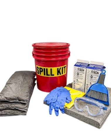 Cleanup Stuff Bucket Spill Kit with Granular Absorbent