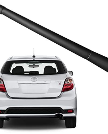 7 Inch Antenna Replacement for Toyota Matrix (2003-2013), Toyota Matrix Antenna, Flexible Rubber Antenna Mast