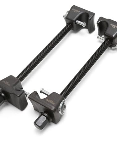 OEMTOOLS 25550 MacPherson 10.75 Inch Strut Spring Compressor, Automotive Suspension System Maintenance Tool, 2-Piece Universal Spring Compressor Tools with 9.75 Inch Maximum Safe Opening, Forged Hooks