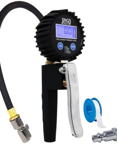 JACO FlowPro 2.0 Digital Tire Inflator with Pressure Gauge - 200 PSI