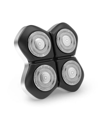 Freebird Official Replacement Blades for Flexseries Pro Head Shaver Kit - Refill Blades - High-Performance Blades for Smooth Shaving